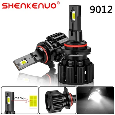 9012 para Hyundai Tucson 2014-2015 faros LED haz alto bajo 6000K bombillas blancas Foto 1 de 4