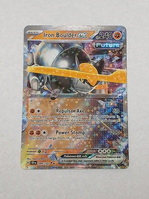 Iron Boulder ex 099/162 Sv05: Temporal Forces Holo - Image 1 of 2