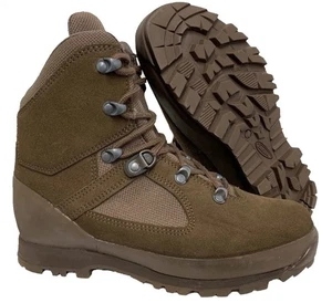Men's Haix Combat Boots High Liability Brown Suede Lightweight Sizes UK 10 & 11 - Picture 1 of 1