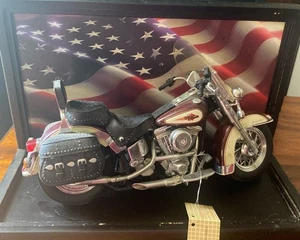 Harley Davidson Heritage Softtail Franklin Mint escala 1:10 - Imagen 1 de 5