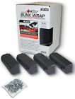 Caliber Bunk Wrap Black 2"X6"X16Ft Roll | 23052-BK