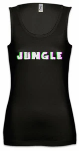 Jungle Glitch Damen Tank Top Audio Synthesizer LFO Wave Electro DJ MC Electronic - Picture 1 of 1
