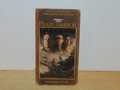 Pearl Harbor Ben Affleck VHS Pre-Owned PG 13 (1) - Image 1 of 4