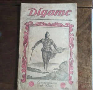 Extraordinario de Toros / Dígame / Febrero 1946 / 43cm x 39cm - Imagen 1 de 9