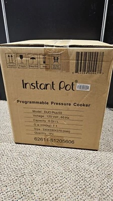 Instant Pot Duo Plus 60 1000W, 6 Quart,  9-in-1 Pressure Cooker - Silver/Black - Image 1 of 4