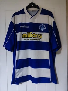 Greenock Morton FC Home Shirt 2004-2006 Size XL Vandanel - Picture 1 of 3