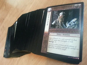 LOTR SHADOWS TCG Lord of the Rings INCOMPLETE Common Set - 53/60+ Trading Cards - Picture 1 of 1