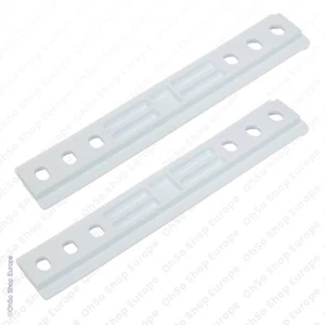 2x Lamona Integrado Nevera Congelador Decoración Puerta Corredera Riel Guía - Imagen 1 de 7