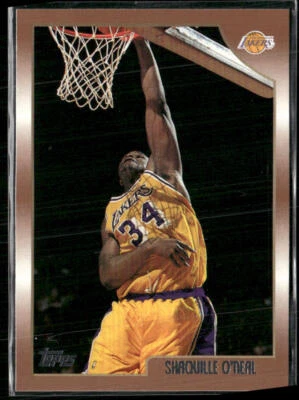1998-99 Topps  #175 Shaquille O'Neal - Image 1 of 2