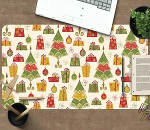 3D Christmas Gift G02 Christmas Non-slip Desk Mat Keyboard Pad An - Picture 1 of 6