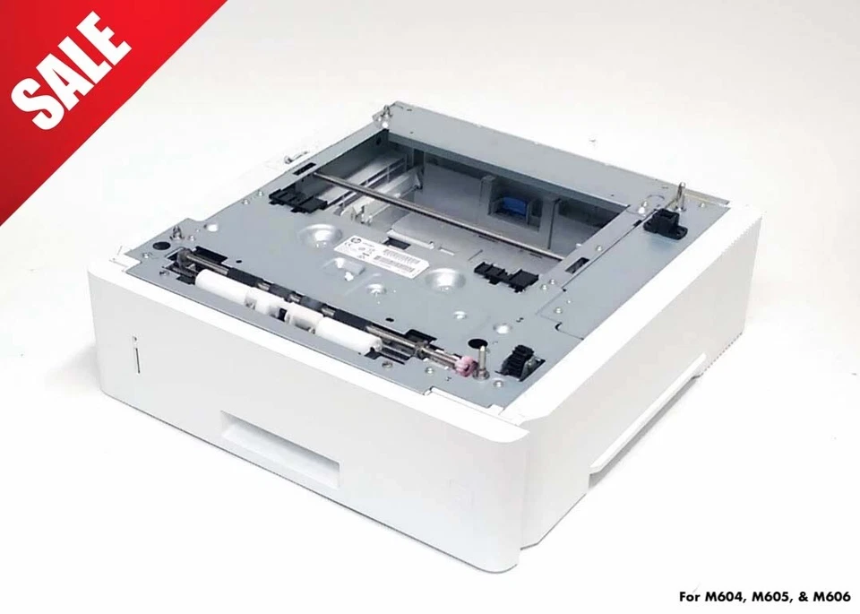 HP LaserJet 500 Sheet Media Tray Sheet Feeder ✅F2G68A✅ M604 M605 - Image 1 of 1