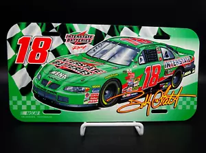 VINTAGE Bobby Labonte 18 Nascar License Plate 2001 Wincraft Interstate Batteries - Picture 1 of 5