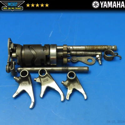 Yamaha WR200 1992 transmisión cambio de marcha horquillas eje de cambio leva palanca de cambios de tambor Foto 1 de 4