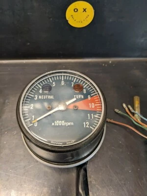 Gauge Tachometer - Honda CB360  - Image 1 of 2