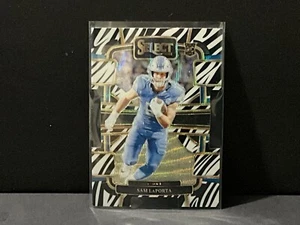 2023 PANINI SELECT SAM LAPORTA - 35 - ZEBRA PRINT WHITE SPARKLE SSP DIE CUT - Picture 1 of 2