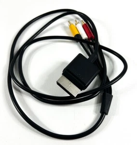 Genuine OEM Official Microsoft XBOX 360 AV Cable - Picture 1 of 2