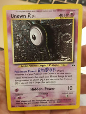 Unown [A] 14/75 Neo Discovery Holo-Rare Vintage Pokemon Card - MP
