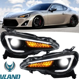 VLAND LED Headlights For 13-20 Subaru BRZ 2013-2016 Scion FR-S 12-2020 Toyota 86 - Picture 1 of 12