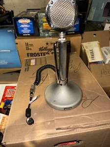 Astatic Corp D104 microphone with t-ug8 stand 3 PIN Connection TESTED WORKS - Zdjęcie 1 z 4