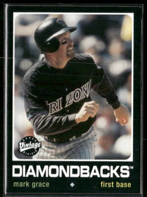 2002 Upper Deck Vintage #175 Mark Grace - Image 1 of 2