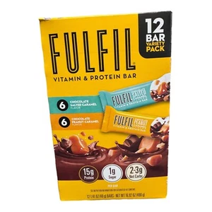 Fulfil Vitamin & Protein Bar: Chocolate Peanut Caramel, Chocolate Salted Caramel - Picture 1 of 6