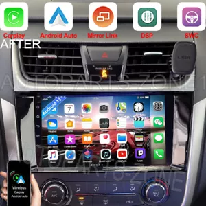 Radio de coche para Nissan Altima 2013-2018 Apple Carplay Android 13 GPS FM estéreo cámara - Imagen 1 de 23
