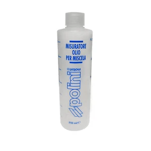 MISURINO OLIO MISCELA 2T POLINI CON TAPPO 250 ML DOSATORE GRADUATO DA 1% A 7% - Imagen 1 de 7
