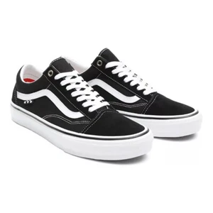 VANS SCARPE DA SKATE OLD SKOOL SKATEBOARD BLACK WHITE ORIGINALE 2025 - Imagen 1 de 11