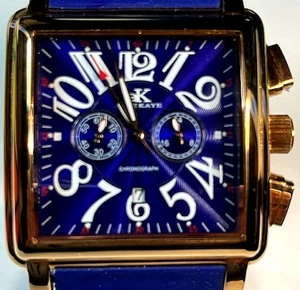 Adee Kaye AK7231 - M 45mm Chronograph, Japan Movement, Swiss Parts, new battery. - Picture 1 of 9