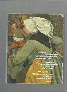 Catálogo Las Reproducciones Colores De Peintures Antérieures De 1860 Ed 1962 @@ - Picture 1 of 1