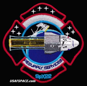 Auténtico PARCHE Emblema SPX-22 - SPACEX CRS-22 - NASA COMERCIAL ISS REABASTECIMIENTO A-B - Imagen 1 de 5