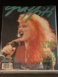Graffiti magazine 1986 Vol. 2 No. 11, Cyndi Lauper, R.E.M. Huey Lewis, LL Cool J - Picture 1 of 1