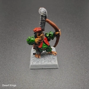 Warhammer Halfling Archer - Cani da Guerra (Metallo Vintage Dipinto 4° Edizione 1992) - Foto 1 di 5