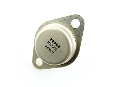 MA7805 [1pcs] Voltage Regulator 2A 5V TO3 Tesla (LM7805K MC7805CK 7805) - Image 1 of 4