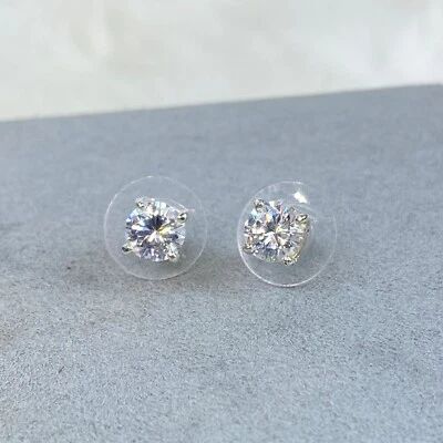 Pendientes perforados Carolee circonita cúbica Foto 1 de 4