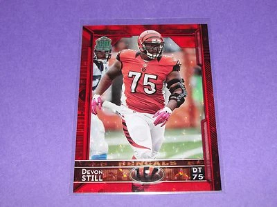 2015 Topps DEVON STILL #57 Red Foil Anniversary/60 Cincinnati BENGALS Penn State - Image 1 of 2
