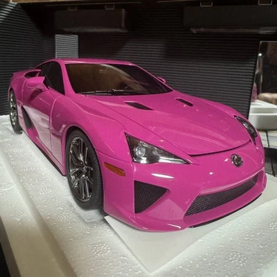 Unexhibited Autoart 1 18 Lexus LFA Passionate Pink - Image 1 of 4