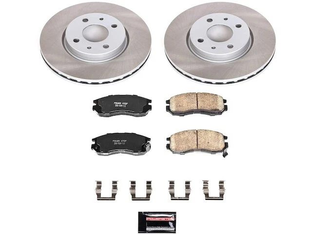 Front Brake Pad and Rotor Kit 59YBRY68 for Eagle Summit 1993 1994 1995 - Image 1 of 1
