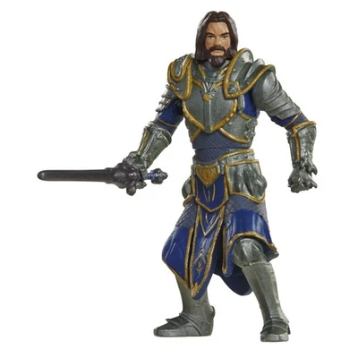 Pack de 2 figuras de acción Warcraft Mini Lothar y Horda Guerrero coleccionables Foto 1 de 3
