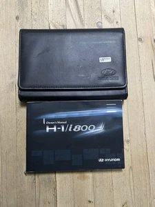 07-13 HYUNDAI I800 / H-1 OWNERS HANDBOOK AND WALLET 2010 Ref18386 - Picture 1 of 24