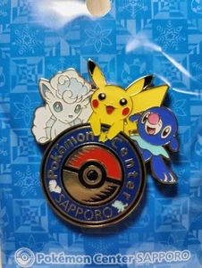 [Pin con logotipo limitado Pokemon Center SAPPORO] Pikachu limitado de Japón - Imagen 1 de 6