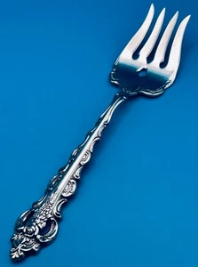 Oneida DA VINCI Aufschnitt Fleisch Serviergabel 9" Edelstahl Besteck WÜRFEL BOX - Bild 1 von 9