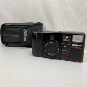 Nikon Tele Touch 300 AF 35mm Camera 35/70 Macro Smart Flash - Tested Works - Bild 1 von 10