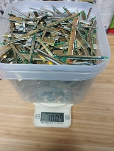 1 Kg - Computer Parts (RAM Fingers)For Gold Recovery - Picture 1 of 2
