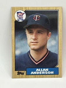 1987 Topps - Allan Anderson #336 (RC) - Foto 1 di 2