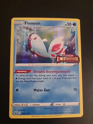 Finneon - SWSH240 - Pokemon Sword & Shield Promo Ultra Rare Holo Card NM - Image 1 of 2