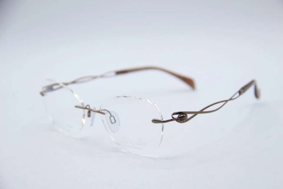 NOVA LINHA DE ÓCULOS ART CHARMANT XL 2165 BR MARROM GUNMETAL ARMAÇÃO AUTÊNTICA 49-17 - Imagem 1 de 4