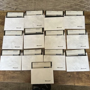 Set Lot 13 Vtg 1988 Microsoft Word Processing Program Software 5.0 Floppy Disks - Picture 1 of 13