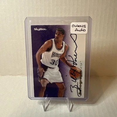 Skybox Autographics 1996-97 tinta azul autógrafo Billy Owens Foto 1 de 2