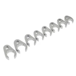 Ensemble De Clés À Fourche Sealey 8 Pièces 1/2" Carré Drive Métrique AK5981 - Picture 1 of 4
